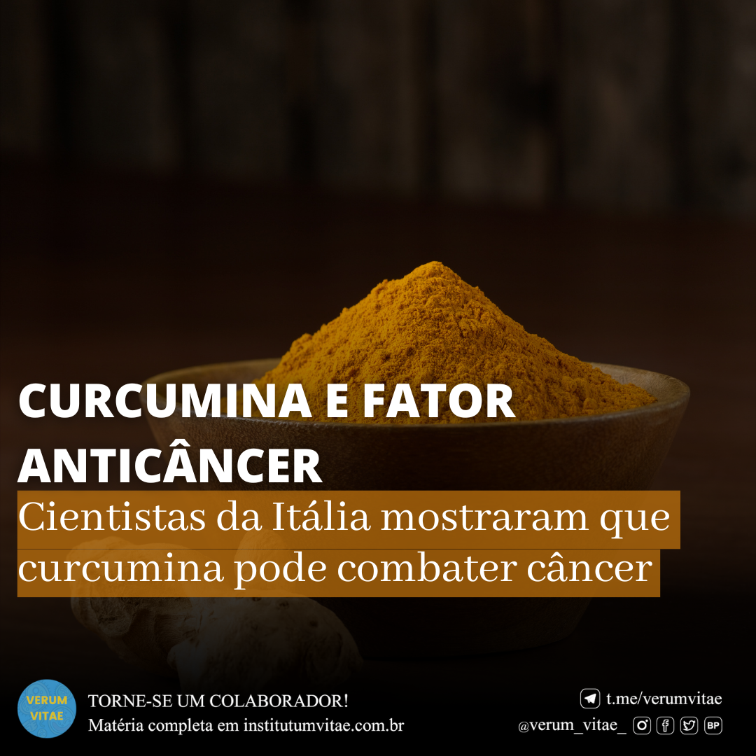 Curcumina e fator anticâncer