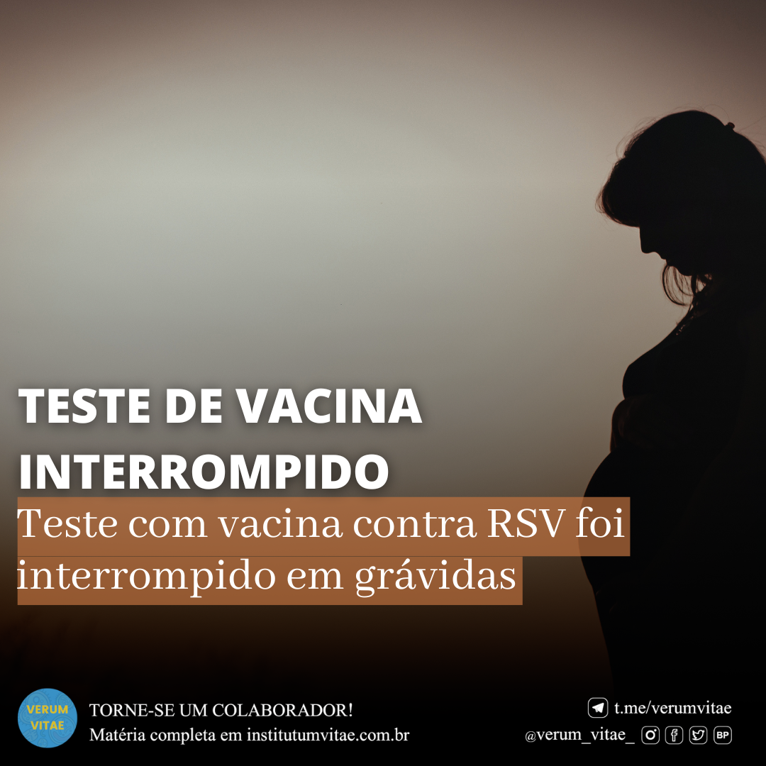 TESTE DE VACINA INTERROMPIDO